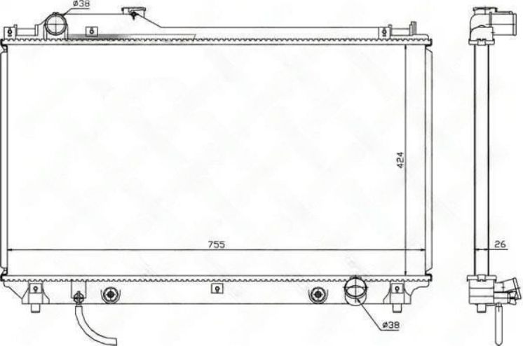 ZentParts Z20417 Lexus LS